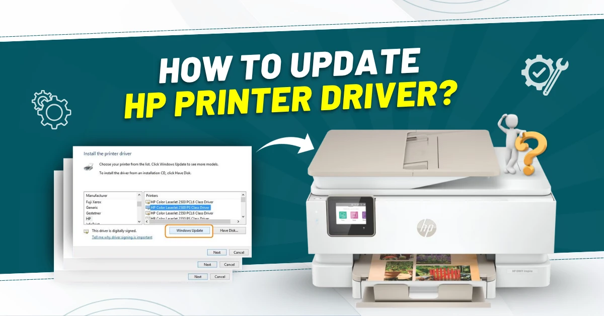 How to Update HP Printer Driver?