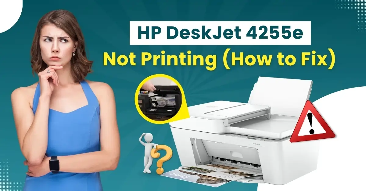 HP DeskJet 4255e Not Printing (How to Fix)