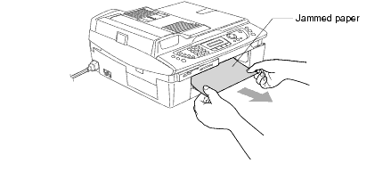 brother printer paper jam error