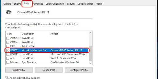 Canon Printer not responding