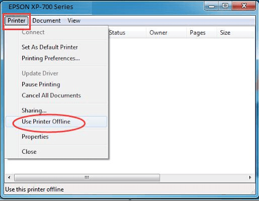 Epson Printer Issue