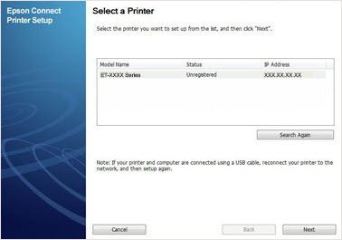 Epson printer not printing color