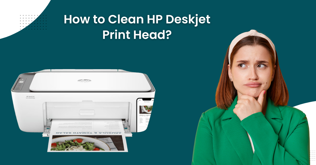 Clean HP Deskjet Print Head